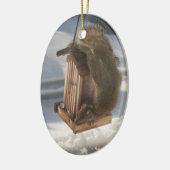 Omhoog naar beneden keramisch ornament (Links)