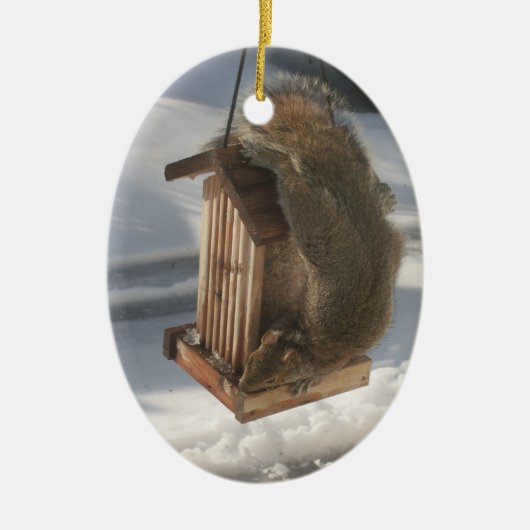 Omhoog naar beneden keramisch ornament (Voorkant)