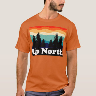 Omhoog Noord Retro T-shirt