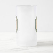 Omhoog Noord Wisconsin Vist Badge Matglas Bierpul (Center)