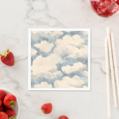 Omhoog, omhoog en weg ballonverjaardag servet (Insitu)