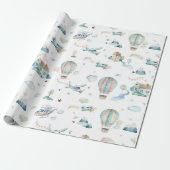 Omhoog, omhoog en weg cadeaupapier (Uitgerold)