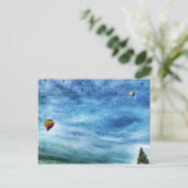 Omhoog, omhoog en weg @Calistoga Briefkaart (Staand voorkant)