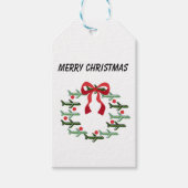 Omhoog omhoog en weg krans Gift Bag Cadeaulabel (Voorkant)