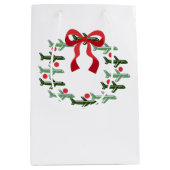 Omhoog omhoog en weg krans Gift Bag Medium Cadeauzakje (Voorkant)