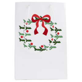 Omhoog omhoog en weg krans Gift Bag Medium Cadeauzakje