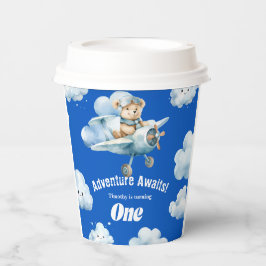Omhoog, omhoog en weg: Teddy's eerste verjaardag s Papieren Bekers