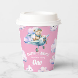 Omhoog, omhoog en weg: Teddy's eerste verjaardag s Papieren Bekers