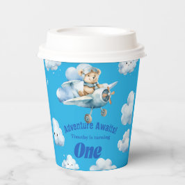 Omhoog, omhoog en weg: Teddy's eerste verjaardag s Papieren Bekers
