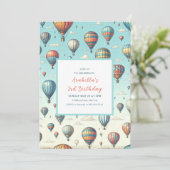 Omhoog, omhoog en weg! Waanzinnige heteluchtballon Kaart (Staand voorkant)