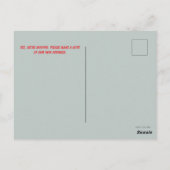 OMHOOG, OMHOOG EN WEG WIJZIGING VAN ADRES KAART (Achterkant)