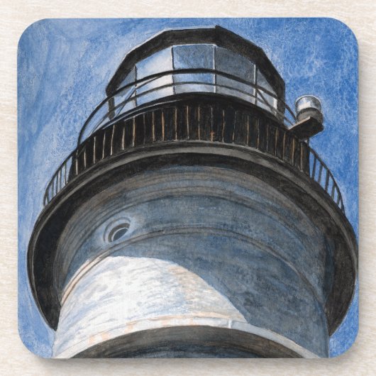 Omhoog Portland Head Light Bier Onderzetter (Voorkant)