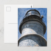 Omhoog Portland Head Light Briefkaart (Voorkant / Achterkant)