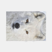 Omhoog Sluiten en Persoonlijk Fleece Deken (Voorkant (Horizontaal))