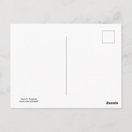 OMHOOG TILLEN BRIEFKAART (Achterkant)