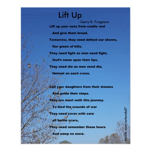 OMHOOG TILLEN PERFECT POSTER (Voorkant)