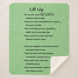 OMHOOG TILLEN SHERPA DEKEN