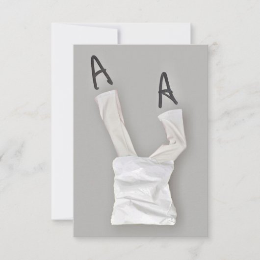 Omhoog Trouaanse humanisme Bedankkaart (Voorkant)