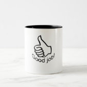 Omhoog Tweekleurige Koffiemok (Center)