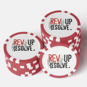 omhooggaand oplossen poker chips (Opstapeling)