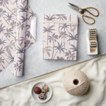 Omhuld met Kunst: Handgetekende Palm Botanische Aa