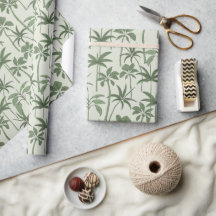 Omhuld met Kunst: Handgetekende Palm Botanische Sa
