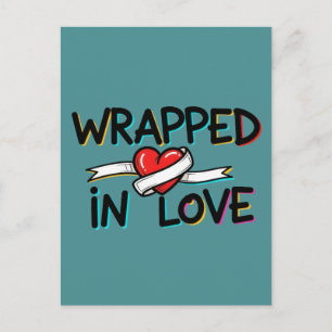 Omhuld met Liefde Briefkaart