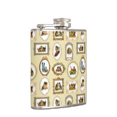 omhulde katten heupfles (Rechts)