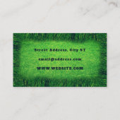 Omhulling gras visitekaartje (Achterkant)