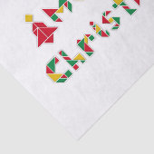 Omhulling Tissuepapier (Detail)