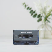 omhulling van cassettes voor Retro-audio Visitekaartje (Staand voorkant)
