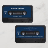 omhulling van cassettes voor Retro-audio Visitekaartje (Voorkant / Achterkant)