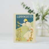 omhulling van het tijdschrift Nouveau May Briefkaart (Staand voorkant)