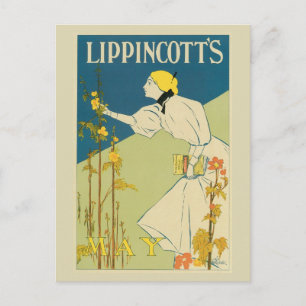  omhulling van het tijdschrift Nouveau May Briefkaart