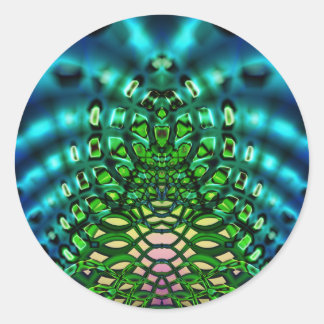 Omhulsel van Las Vegas Ronde Sticker