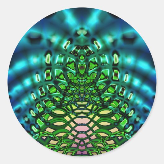 Omhulsel van Las Vegas Ronde Sticker (Voorkant)