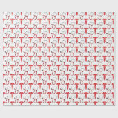 Omhulsel van verplegingspatroon cadeaupapier (Vlak)