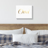 Omi Canvas Wandkunst Oma Afdruk (Insitu (Slaapkamer))