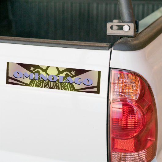 OminOtagO Tribal Bumpersticker (Op Truck)