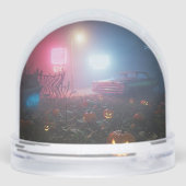 Ominous Halloween Night Sneeuwbol (Achterkant)