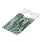 Ominous op de Rocks Creditkaart Flessenopener (Achterkant Gekanteld)