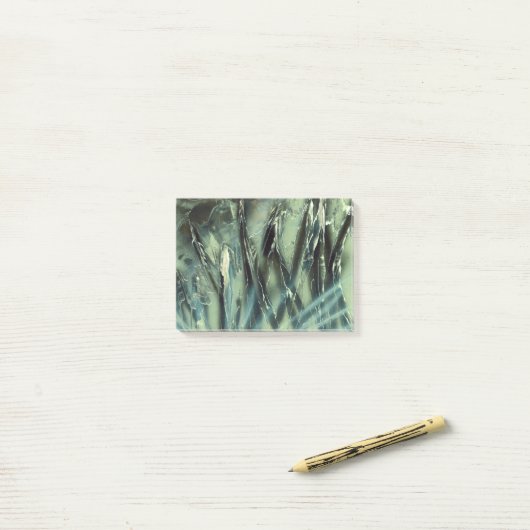 Ominous op de Rocks Post-it® Notes (Op bureau)