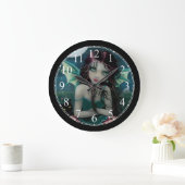 Ominy Sweet Little Vampire Fairy Wall Clock Grote Klok (Huis)