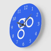 OmiseGo Logo Symbool Cryptocurrency Coin Wall Cloc Grote Klok (Hoek)