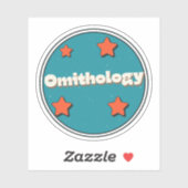 omithologie sticker (Vel)