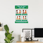 Omkeer- en praatklassediagram poster (Thuiskantoor)