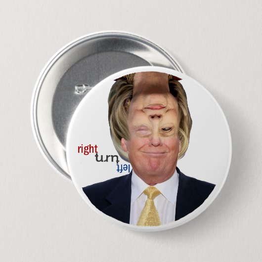 Omkeerbaar 2016 voor President Ronde Button 7,6 Cm (Voorkant /achterkant)