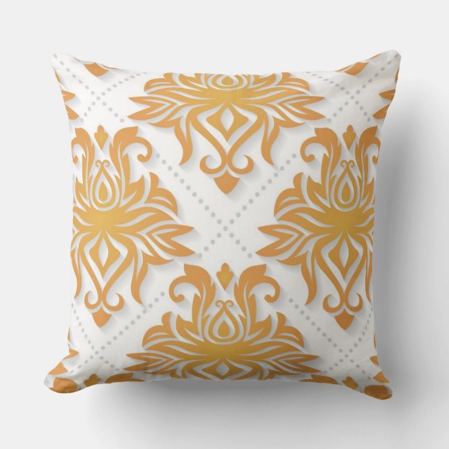 Omkeerbaar Gold Design Sierkussen (Voorkant)