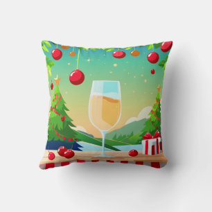 Omkeerbaar kerstliefdeskussen kussen