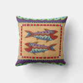 Omkeerbaar ontwerp voor kunstvogels en vis kussen (Achterkant)